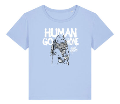 Human go home ! femme Blue Soul – Image 3